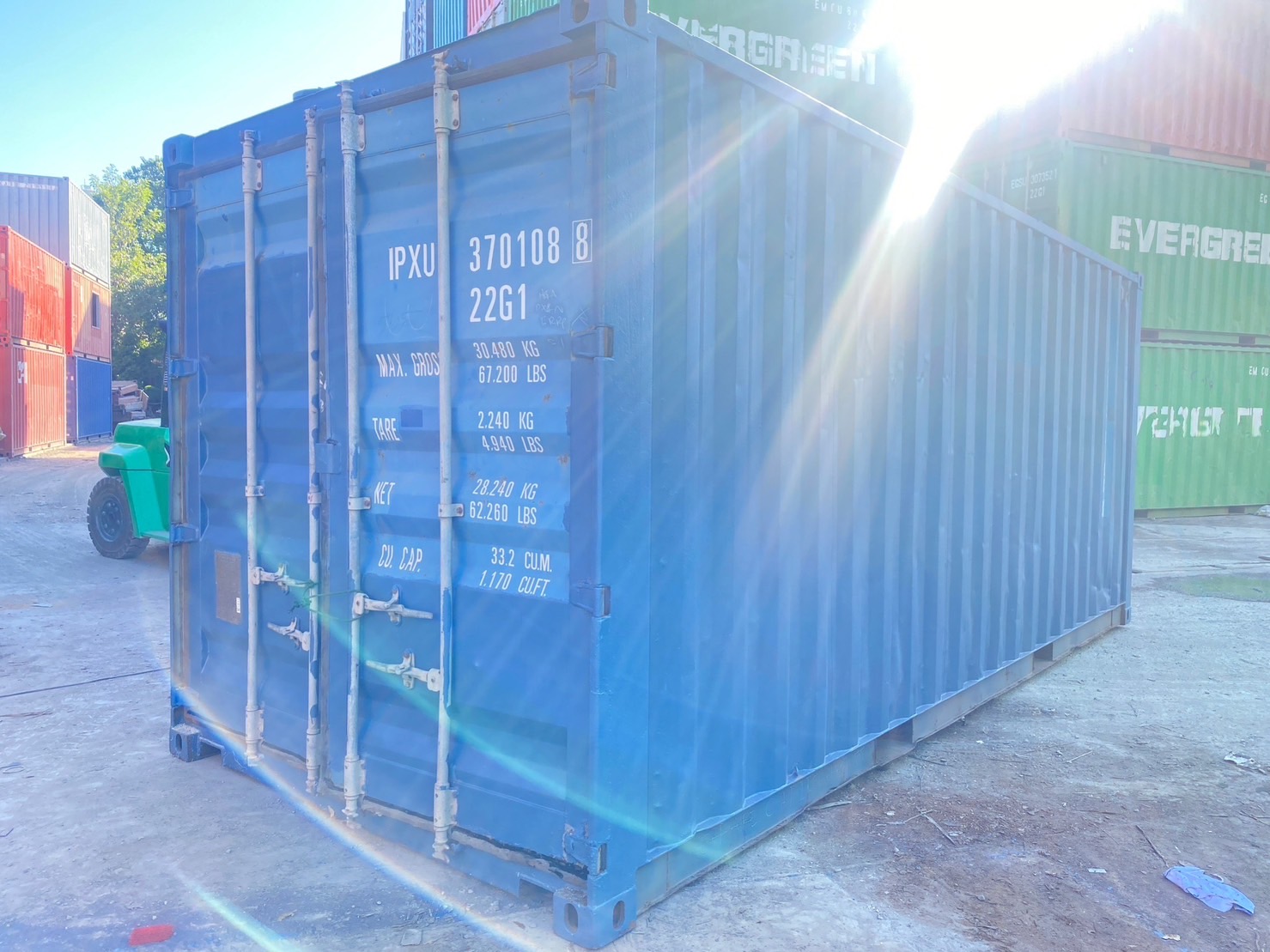Steel container