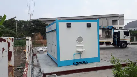 contianer toilet