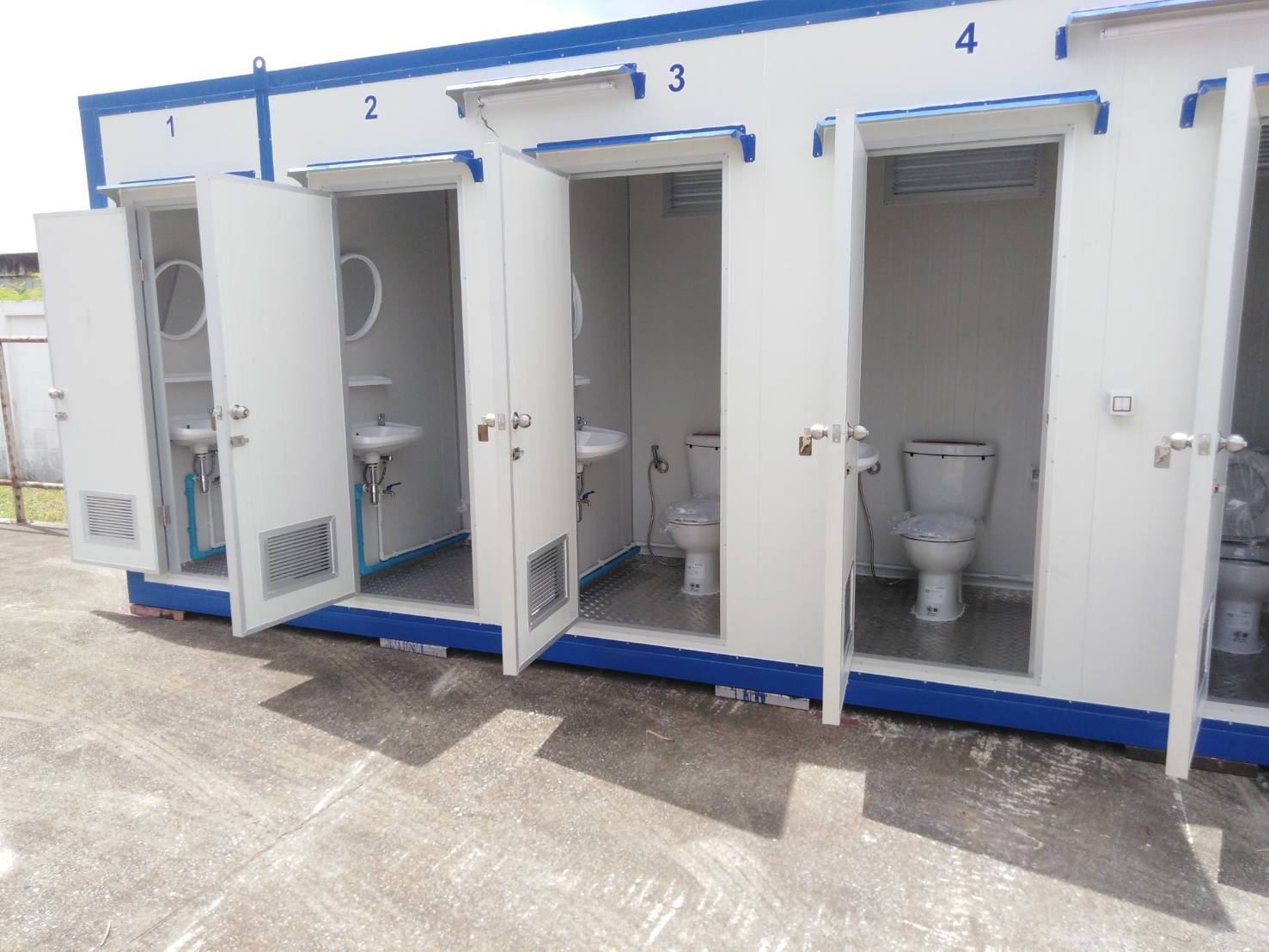 container toilet